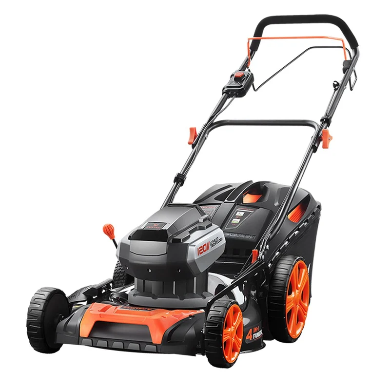 B-WARE Tondeuse à gazon automotrice à batterie 120V EA153V FUXTEC - 51cm - sans batterie