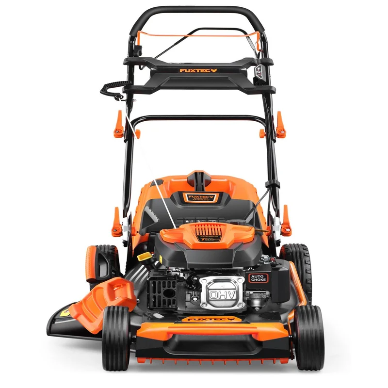 B-WARE Tondeuse thermique professionnelle autotractée FUXTEC FX-RM5396P - 196 cm3