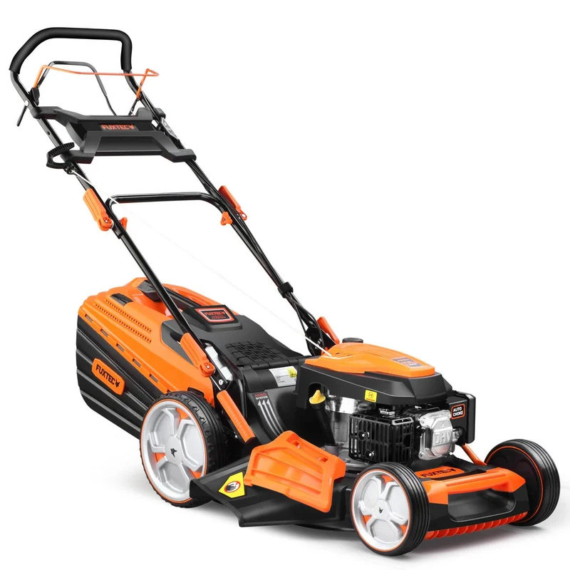 B-WARE Tondeuse thermique professionnelle autotractée FUXTEC FX-RM4839P - 139 cm3