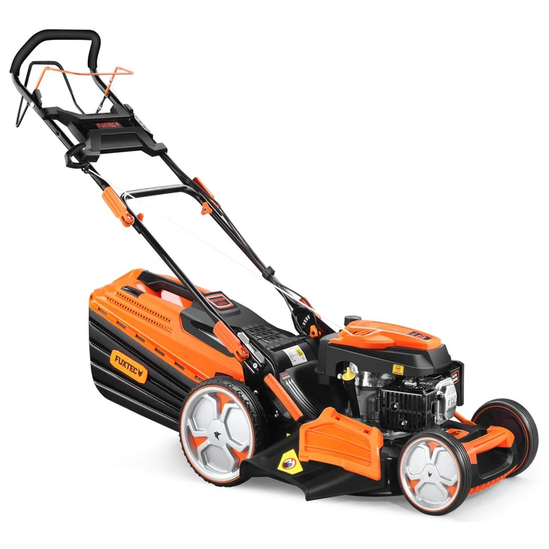 B-WARE Tondeuse thermique professionnelle autotractée FUXTEC FX-RM4839P - 139 cm3