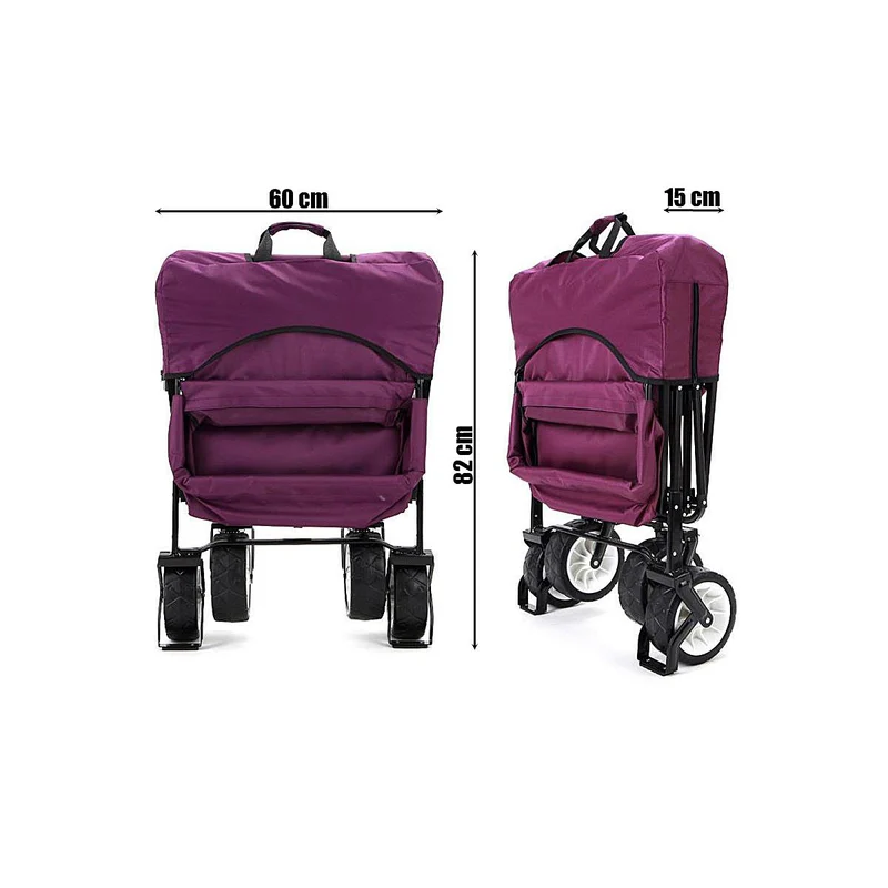 B-WARE Chariot faxtecfr.comee Cruiser marron Family Fux l'original
