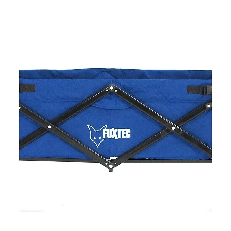 B-WARE Chariot à bras FUXTEC JW-76AN BLEU MARINE avec toit ouvrant