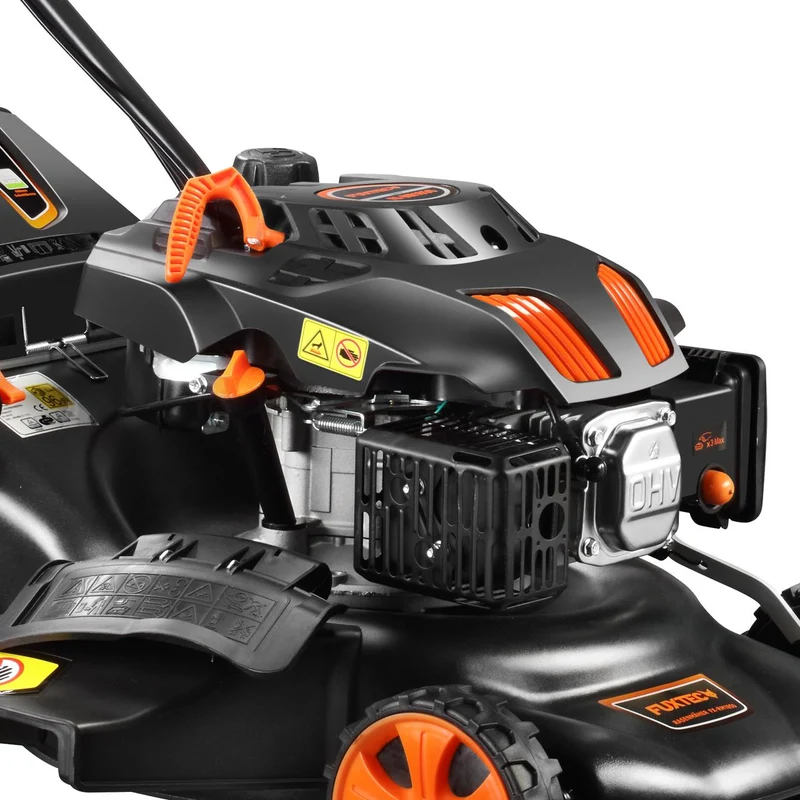 B-WARE FUXTEC FX-RM1855 Benzin Rasenmäher mit EasyClean