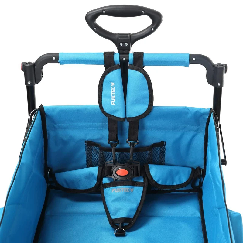 FUXTEC - Ceinture de sécurité 5 points bleu pour chariot CT850
