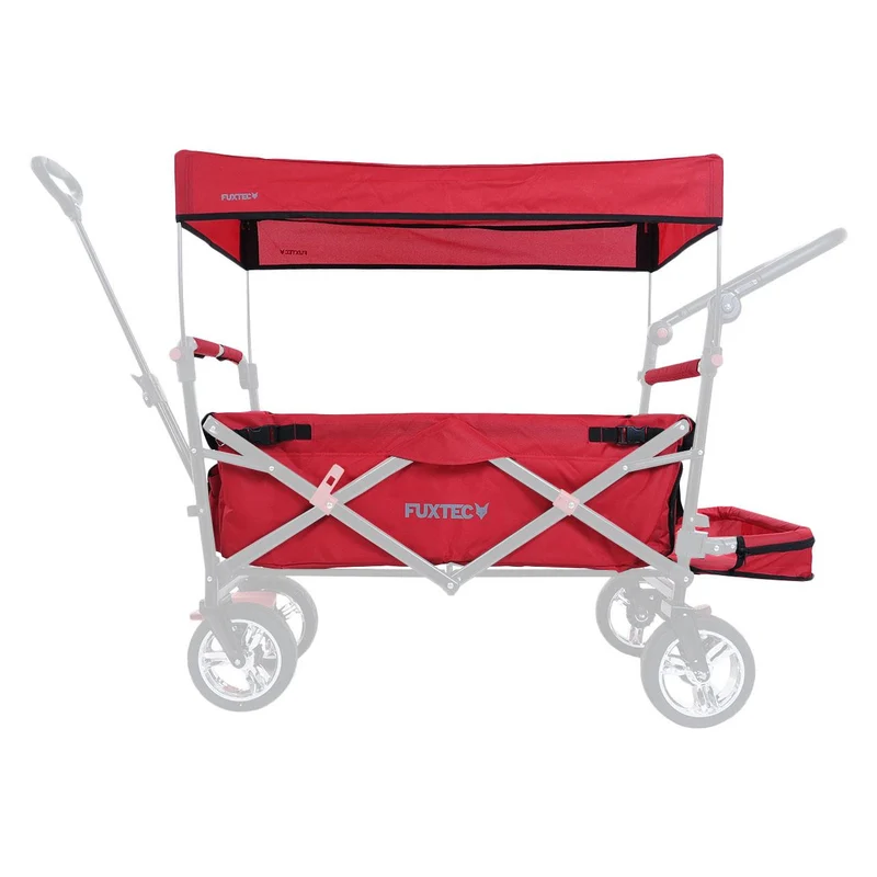 FUXTEC - Set complet tissu rouge chariot de transport CT800