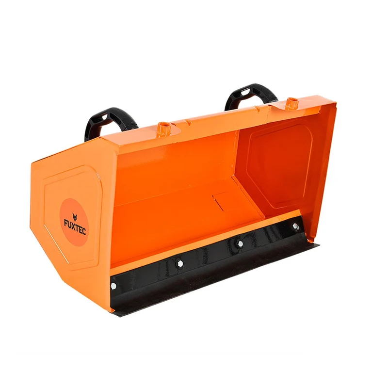 FUXTEC - Support brosse conteneur de collecte déchets balayeuse déneigeuse FX-KM196