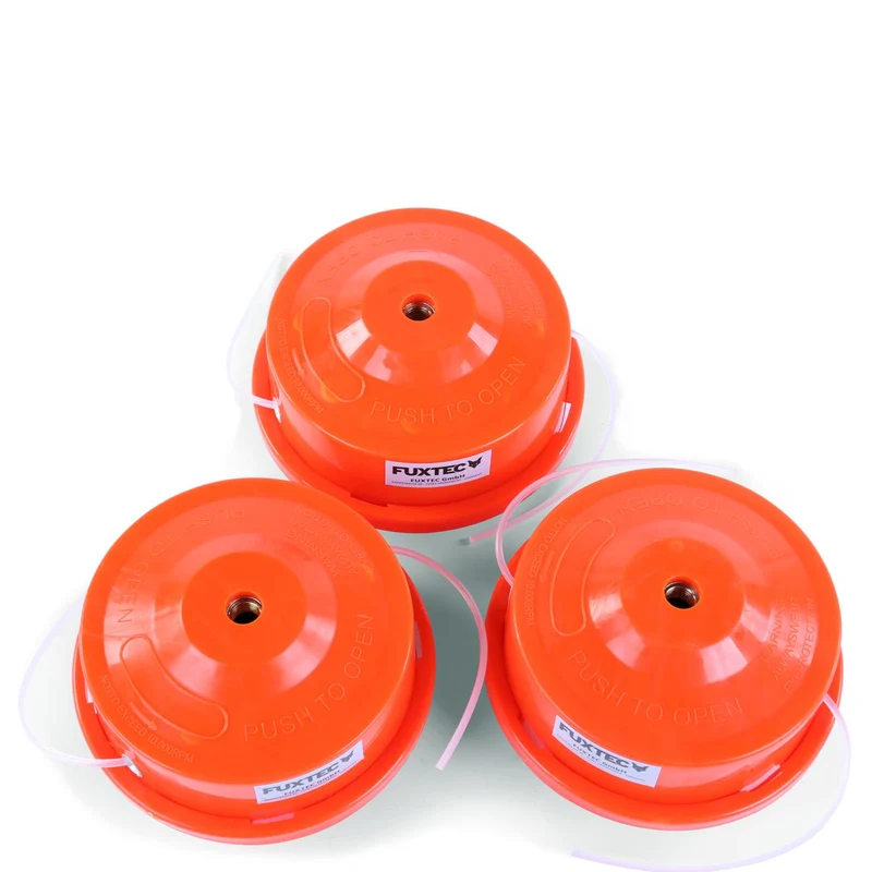 FUXTEC - Set de 3 têtes de coupe double fil BASIC - pour debroussailleuses et multifonctions
