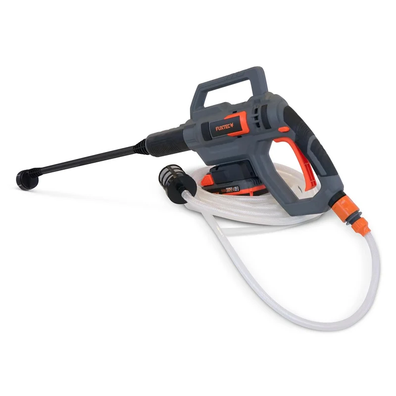 Nettoyeur haute pression portable à batterie 20V FUXTEC FX-E1HDR20 - Set avec batterie 2Ah et chargeur 1A