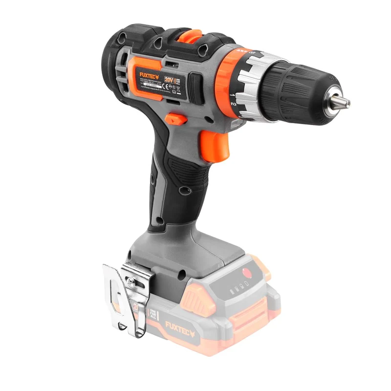 Perceuse-visseuse à percussion sans fil 20V FUXTEC FX-E1SBS20 - Set avec 2 batteries 2Ah et chargeur 1A