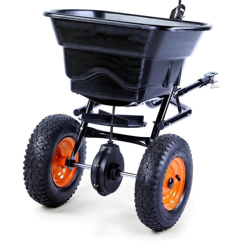Épandeur centrifuge sur roues FUXTEC FX-GS36S - avec attelage