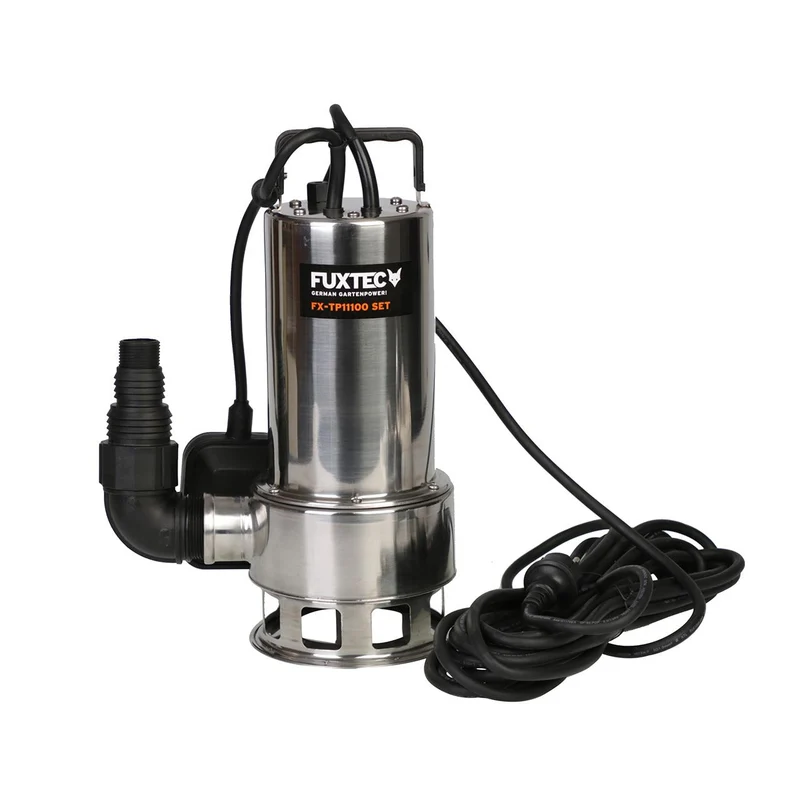 Pompe immergée en INOX 1100W FUXTEC FX-TP11100 - 15000 litres par heure