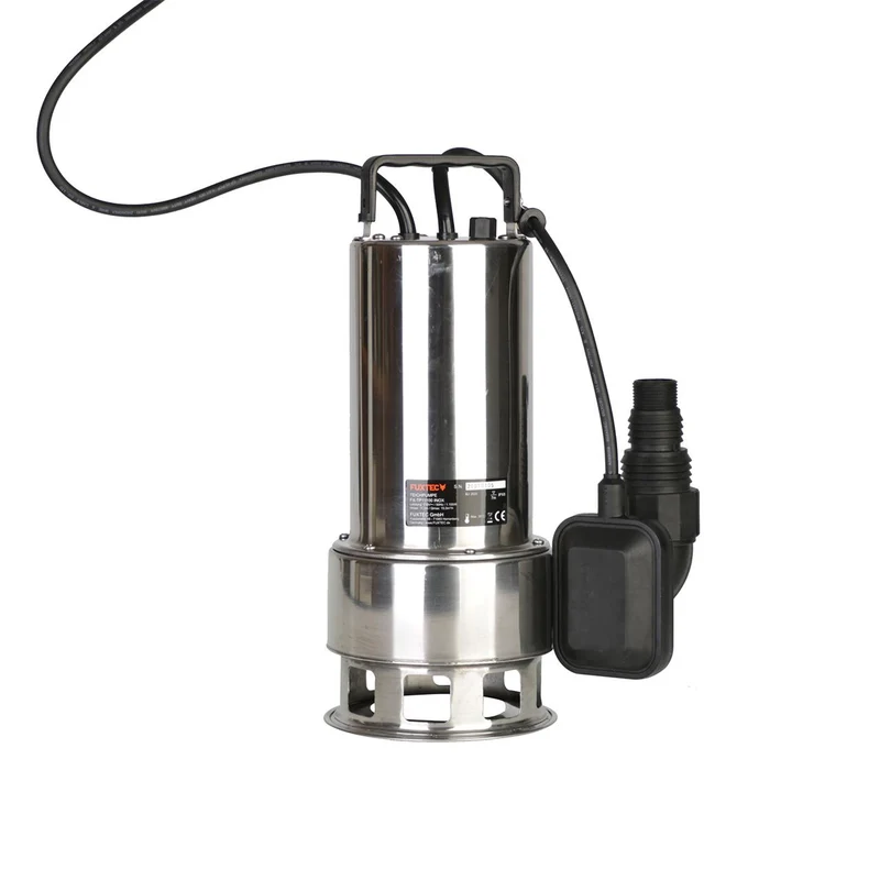 Pompe immergée en INOX 1100W FUXTEC FX-TP11100 - 15000 litres par heure