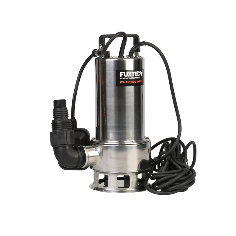 Pompe immergée en INOX 1100W FUXTEC FX-TP11100 - 15000 litres par heure