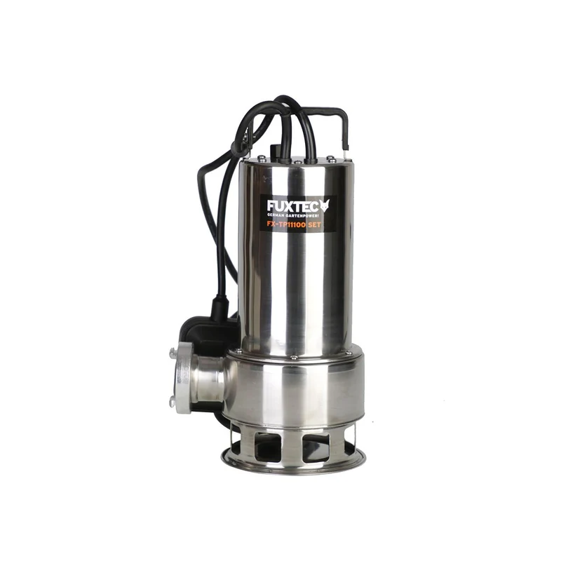 Pompe immergée en INOX 1100W FUXTEC FX-TP11100 - 15000 litres par heure