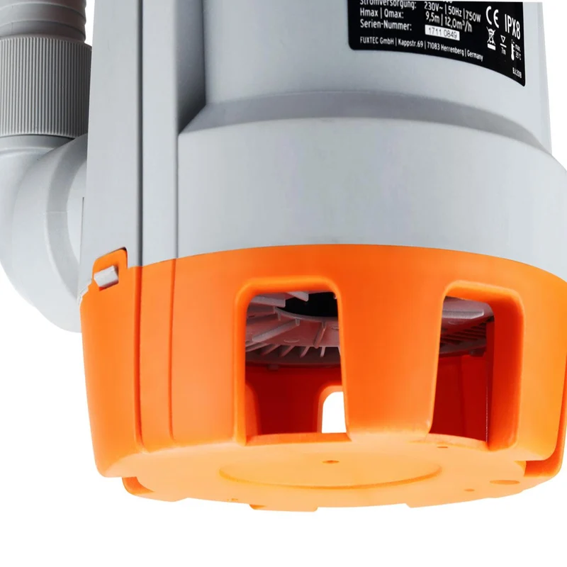 Pompe immergée 750W FUXTEC FX-TP1750 - 12000 litres par heure