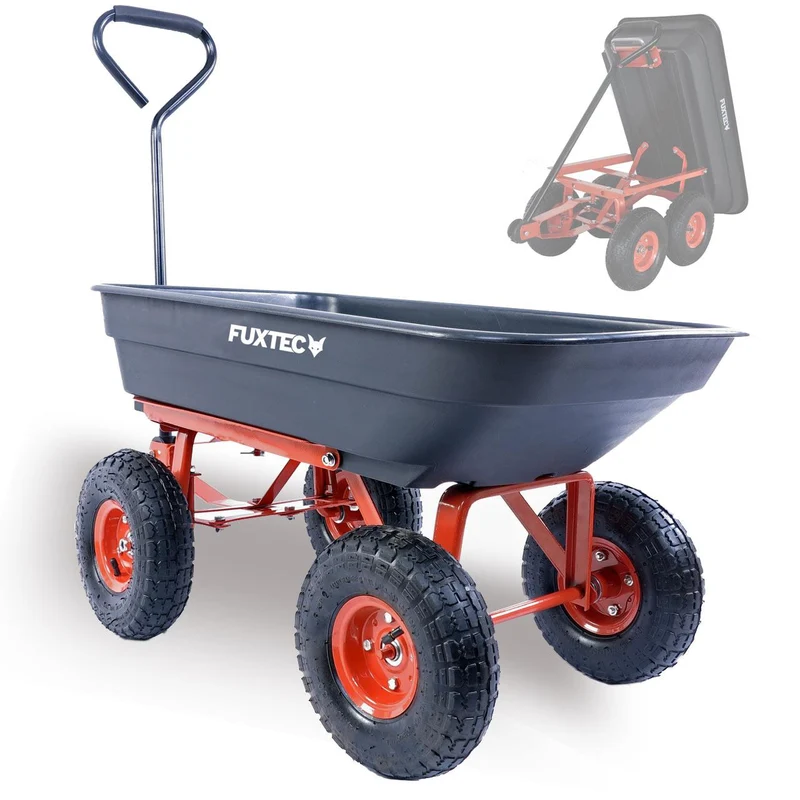 Chariot de jardin à benne basculante FUXTEC FX-KW2175