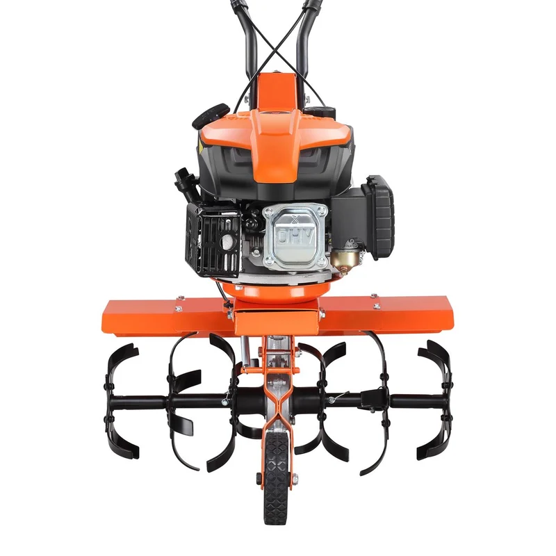 Motobineuse motoculteur thermique FUXTEC FX-AF1139 avec set d'élargissement de la largeur de travail inclus
