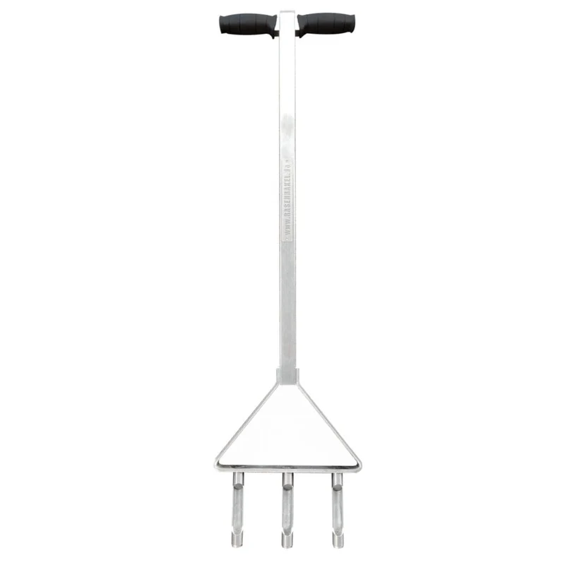 RISISANI Premium Aérificateur manuel L-101 en acier inoxydable