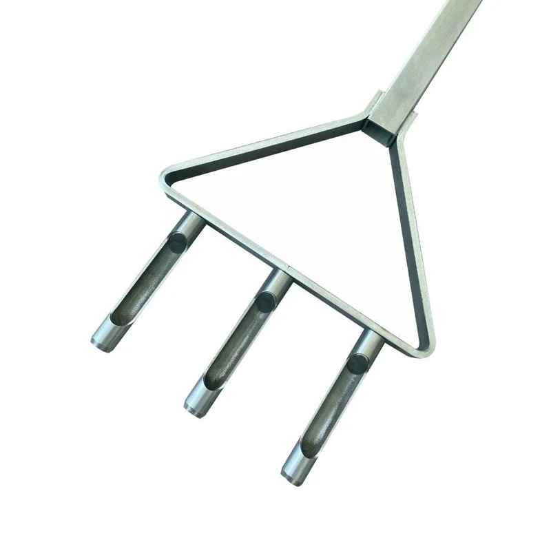 RISISANI Premium Aérificateur manuel L-101 en acier inoxydable