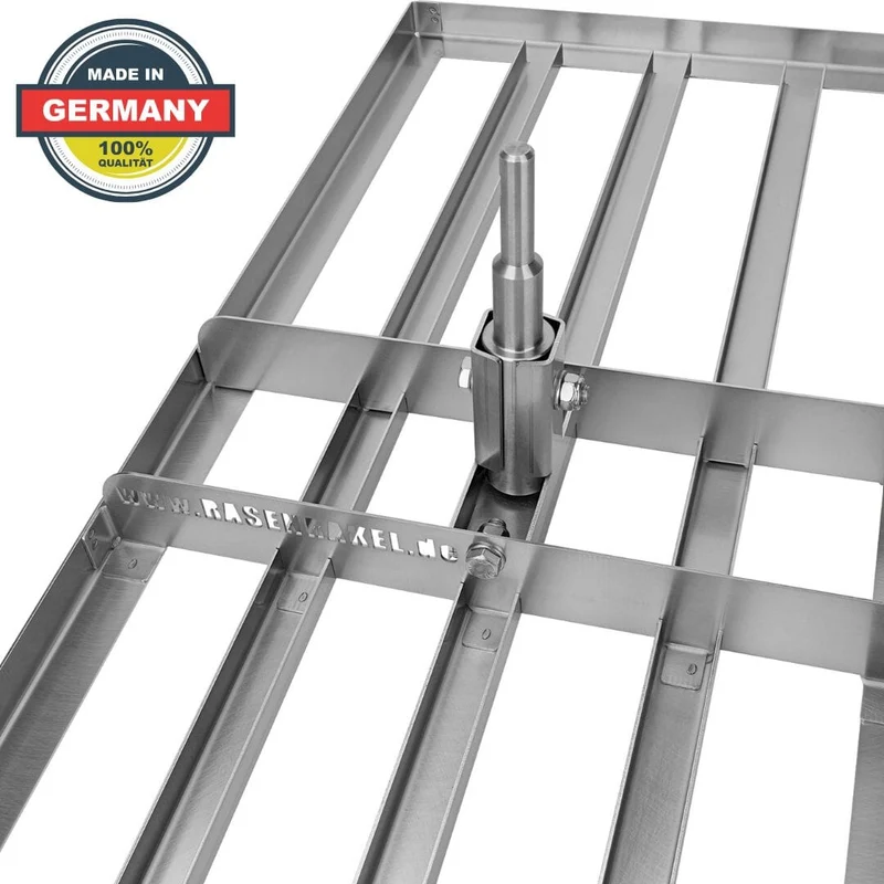 Adaptateur de manche Premium pour manche d'outil GARDENA sur râteau RISISANI Rasenrakel et râteau paysager